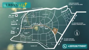 موقع كمبوند ميفيدا التجمع الخامس 