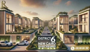 كمبوند ديستريكت 6 التجمع السادس District 6 New Cairo