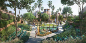 كمبوند كريسنت ووك التجمع السادس Crescent walk New Cairo