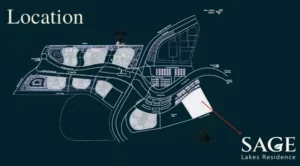 موقع كمبوند ساج ليكس ريزيدنس العاصمة الإدارية