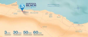 موقع مارسيليا بيتش 5 الساحل الشمالي 