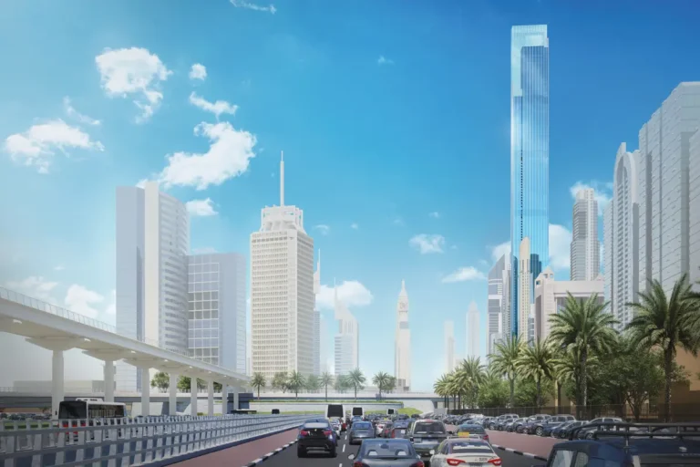 تصميم برج عزيزي دبي
