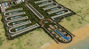 تصميم قرية بلومار العين السخنة