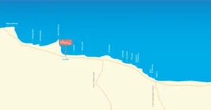 موقع قرية ازها الساحل الشمالي