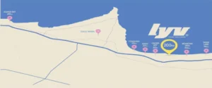موقع قرية ليف سيزار رأس الحكمة