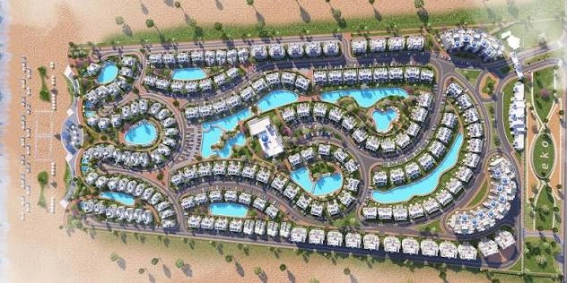 تصميم قرية ايكو الساحل الشمالي