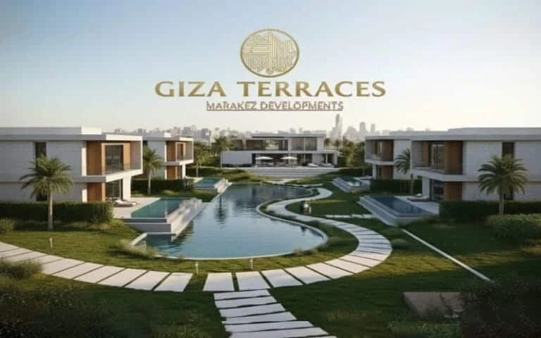 تصميم كمبوند جيزة تيراسيز 6 اكتوبر