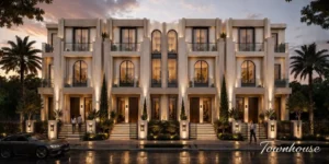 تصميم ال تاون هاوس فى كمبوند فيلاجيو جراي 6 أكتوبر